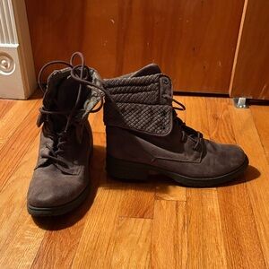 Dark Brown Combat Boots